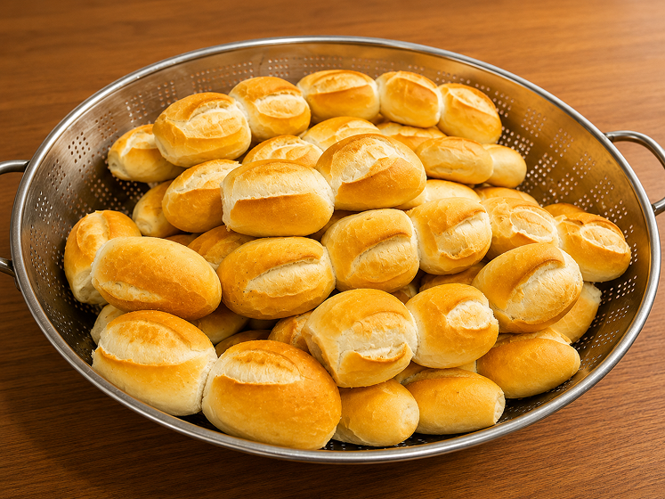 Pães quentinhos Dona Amélia